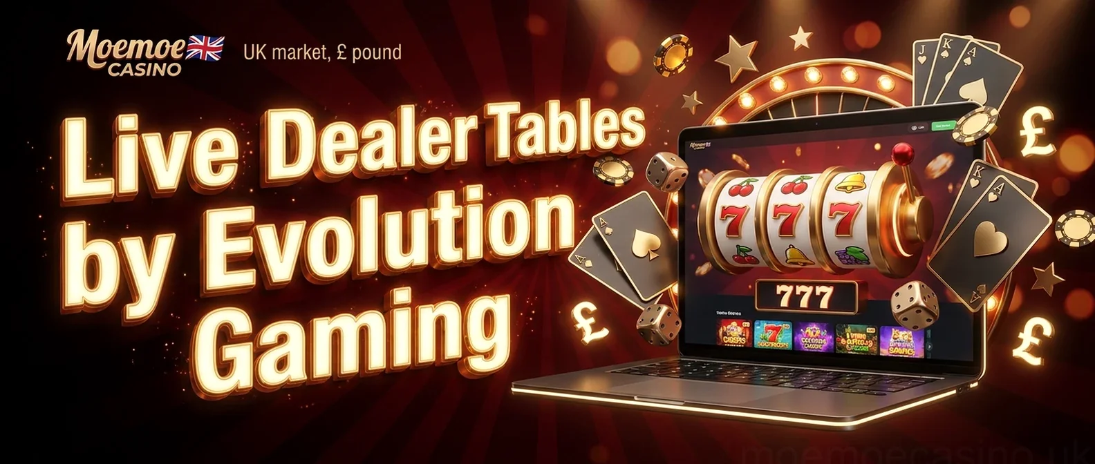 Live Dealer Tablesby Evolution Gaming